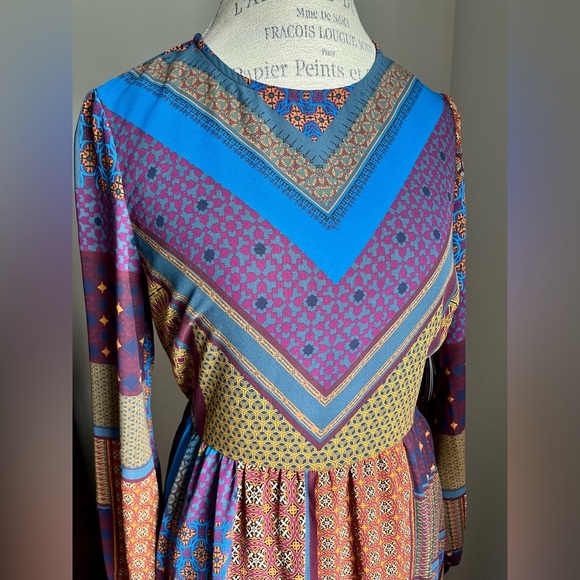 NWT Multicolor Maxi Dress - Picture 4 of 7